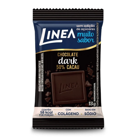 Mini Chocolate Dark Linea - 15 unidades de 13g 195g