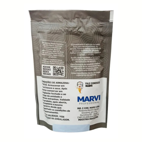 Liga Neutra Estabilizante P/sorvetes Bolo 100gr Marvi
