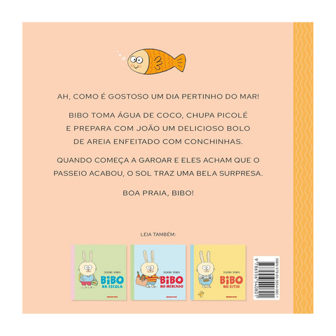 Livro - Bibo na Praia - Silvana Rando - Capa Dura - PT-BR