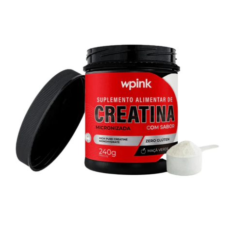creatina de maçã verde - 240g – WPink