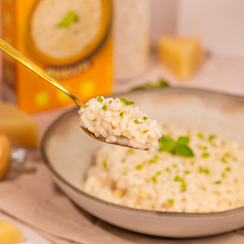 Risoto de Queijo - Holyfoods