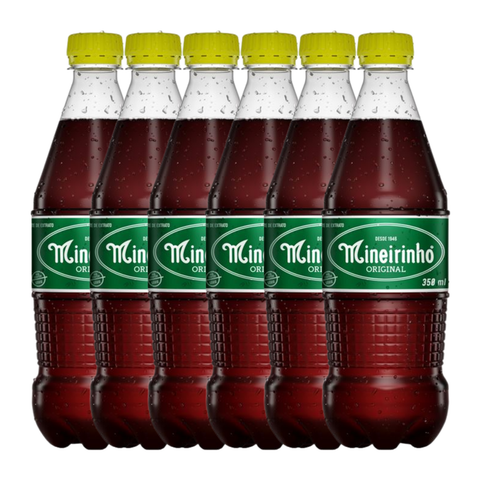 Refrigerante Mineirinho Guaraná Antarctica Pack 6x350ml