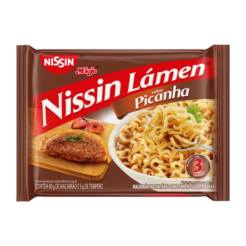 KIT 3 MIOJO NISSIN PICANHA 85G