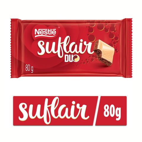 Chocolate em Barra Suflair Nestlé 3x80g