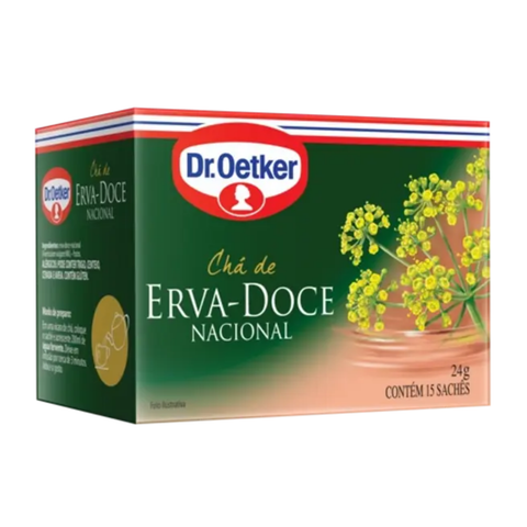 Chá Ervas - 15 sachês - Dr Oetker - Sabores