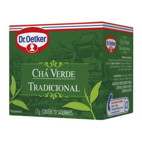Chá Verde Dr Oetker - Sabores
