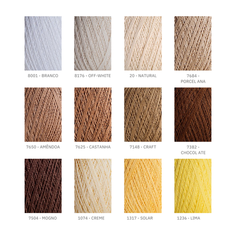 Linhas Anne Circulo 500m - Unidade - Cores