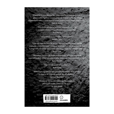 Livro - Humanizar - Heatherwick Thomas. - Capa Comum - PT-BR