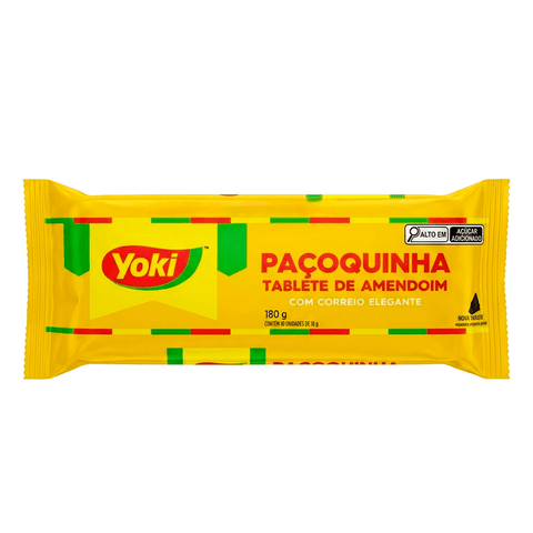 Paçoca Tablete Yoki 180g
