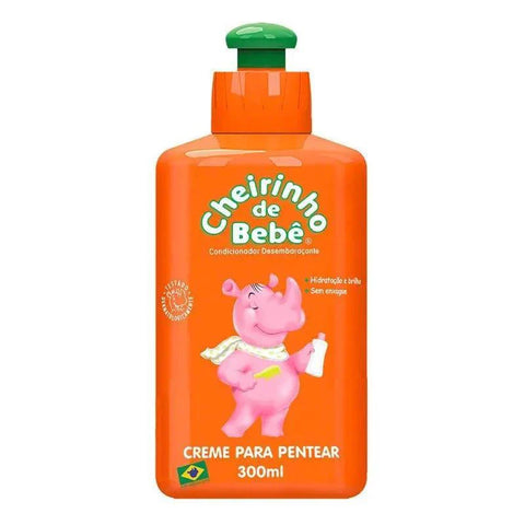 Creme Para Pentear Cheirinho De Bebê 300ml - MEUBRASILONLINE