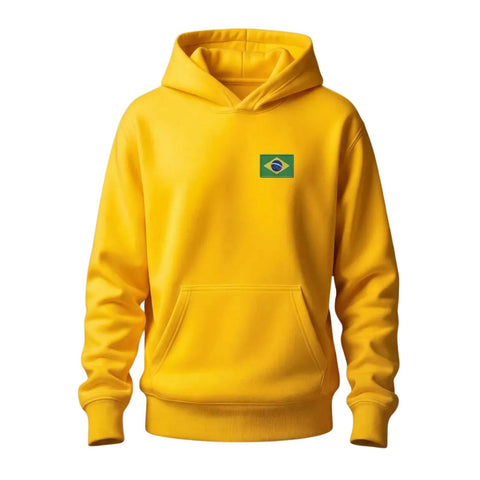 Moletom Canguru Brasil Copa 2026 Flanelado Unissex