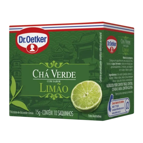 Chá Verde Dr Oetker - Sabores