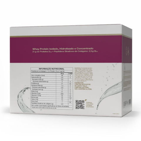 Whey Protein Isofort Beauty Sachê Vitafor 15x25g - Neutro