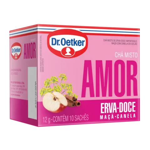 Chá Sensações Dr Oetker - 10 Sachês - Sabores