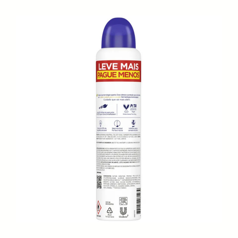 Dove Desodorante Antitranspirante Aerossol 250ml - Original