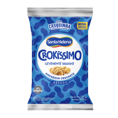 Amendoim Crokissimo - Levemente Salgado - Santa Helena