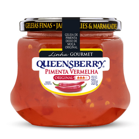 Geleia Gourmet Pimenta Vermelha Queensberry 320g