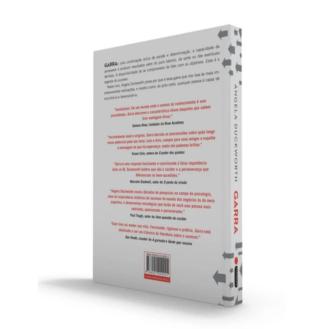 Livro - Garra: O poder da paixão e da perseverança - Angela Duckworth - Capa Comum - PT-BR