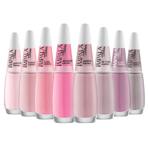 Esmaltes Impala Coleção A Cor da Sua Moda - Cremosos