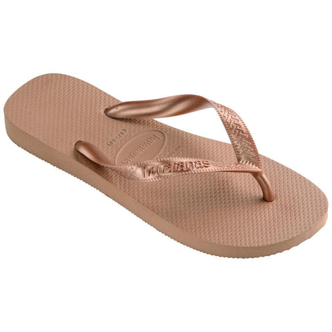 Chinelo Havaianas Top Tiras Rose Gold