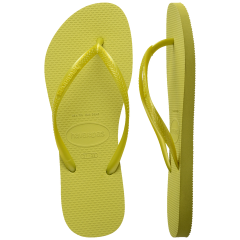 Chinelo Havaianas Slim Tradicional Wild Lime