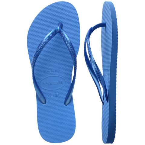Chinelo Havaianas Slim Tradicional Azul Brilhante