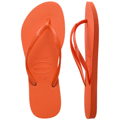Chinelo Havaianas Slim Tradicional Laranja Sunset