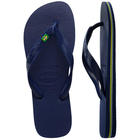 Chinelo Havaianas Brasil Bandeira Marinho