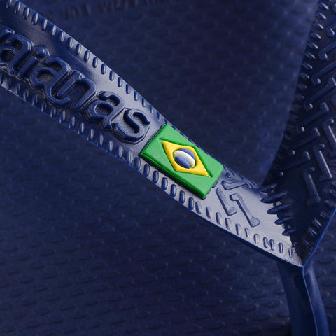 Chinelo Havaianas Brasil Bandeira Marinho