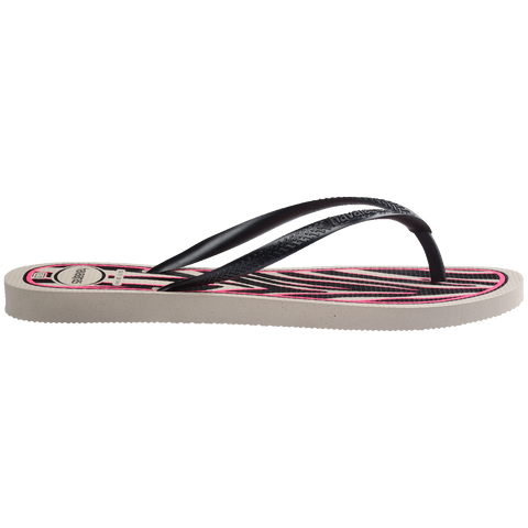 Chinelo Havaianas Slim Animals Cinza Escuro
