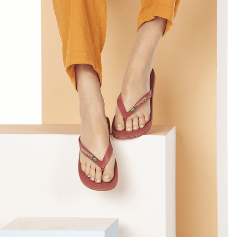 Chinelo Havaianas Brasil Logo Pau Brasil