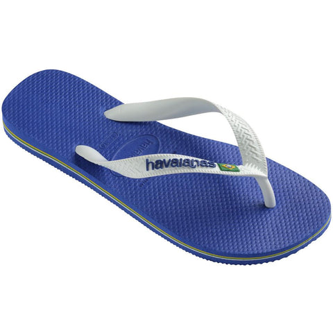 Chinelo Havaianas Brasil Logo Naval/Branco