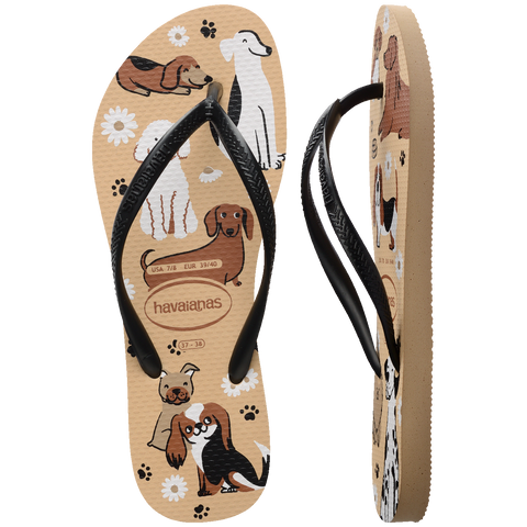 Chinelo Havaianas Slim Pets Cachorros