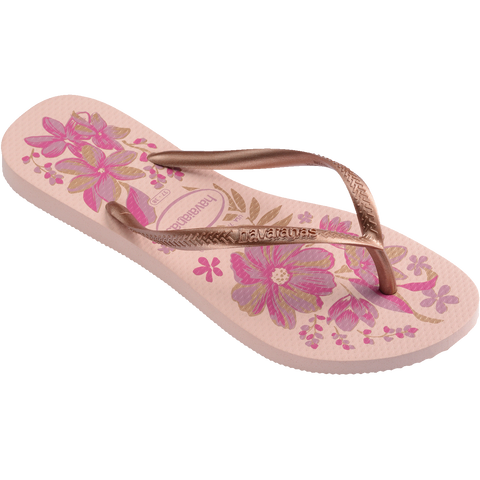 Chinelo Havaianas Slim Organic Rosado