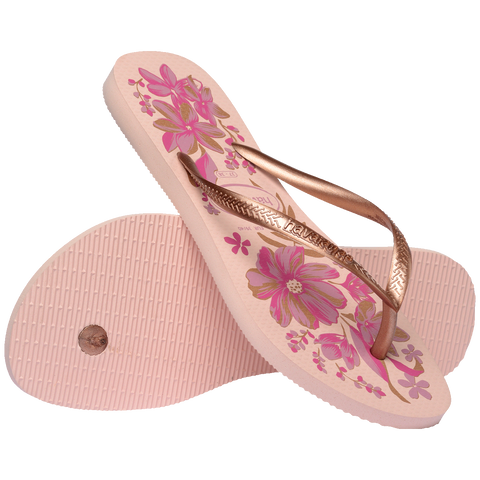 Chinelo Havaianas Slim Organic Rosado