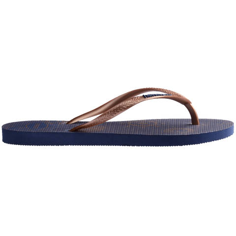 Chinelo Havaianas Slim Nautical Marinho