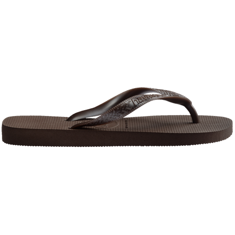 Chinelo Havaianas Top Tiras Café
