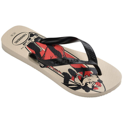 Chinelo Havaianas Top Disney Mickey Bege
