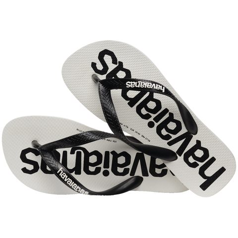 Havaianas Top Logomania 2 Branco/Preto
