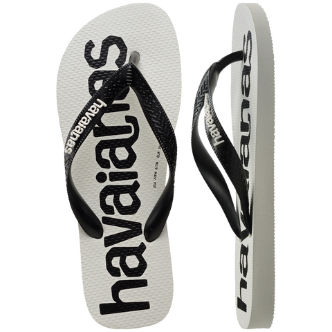 Havaianas Top Logomania 2 Branco/Preto