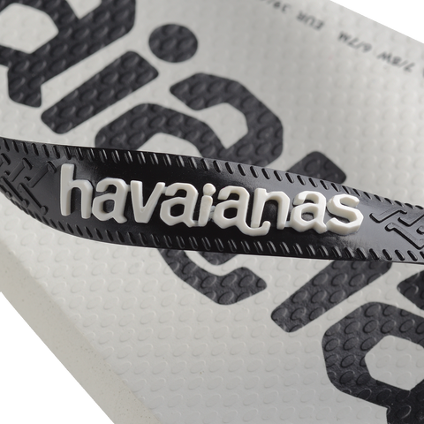 Havaianas Top Logomania 2 Branco/Preto