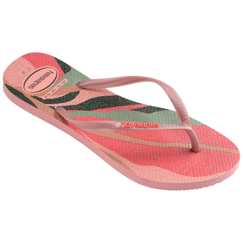 Chinelo Havaianas Slim Palette Glow Blossom