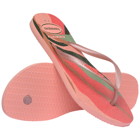 Chinelo Havaianas Slim Palette Glow Blossom