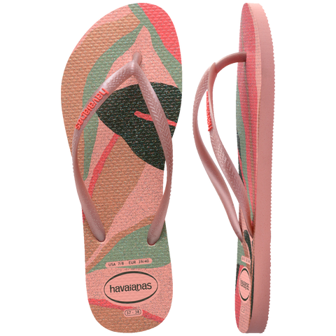 Chinelo Havaianas Slim Palette Glow Blossom
