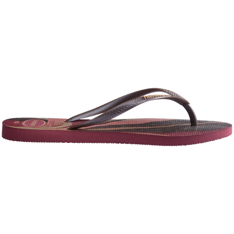 Chinelo Havaianas Slim Palette Glow Amaranto