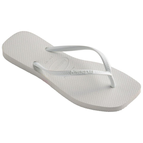 Chinelo Havaianas Slim Square Branco