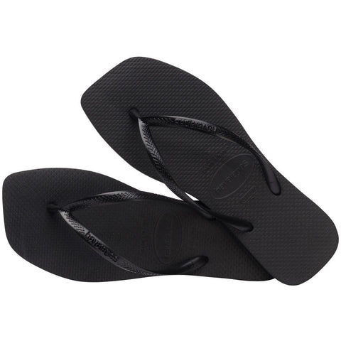 Chinelo Havaianas Slim Square Preto