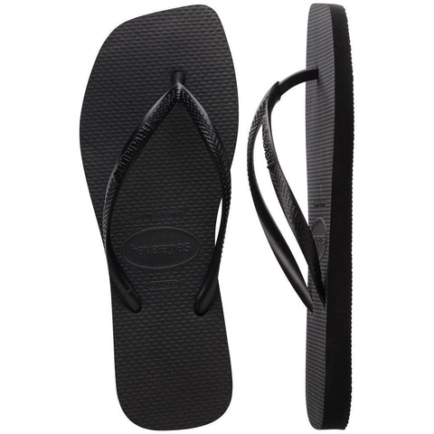 Chinelo Havaianas Slim Square Preto