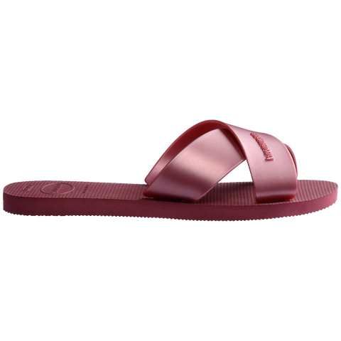 Chinelo Havaianas Aqua Metallic Amaranto