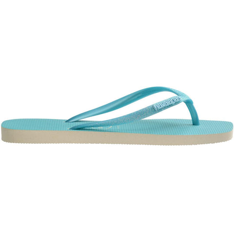 Chinelo Havaianas Slim Square Glitter Neon